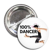 BALLET ROCKS 100% Dancer Button SKU 242