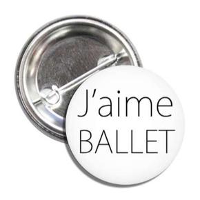 BALLET ROCKS J'aime Ballet Button SKU 223