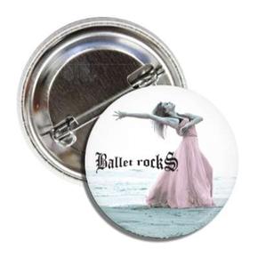 BALLET ROCKS Beach Dancer Button SKU 200