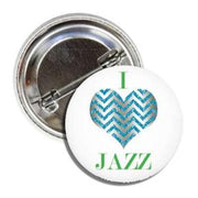 BALLET ROCKS I Love Jazz Button SKU 218